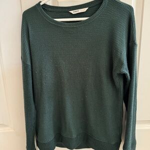 Sonoma Crew Neck Waffle Sweater